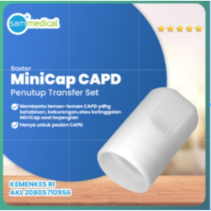 BAXTER Penutup Transfer / Mini Cap CAPD  Set Travelling - Per PCS / SATUAN