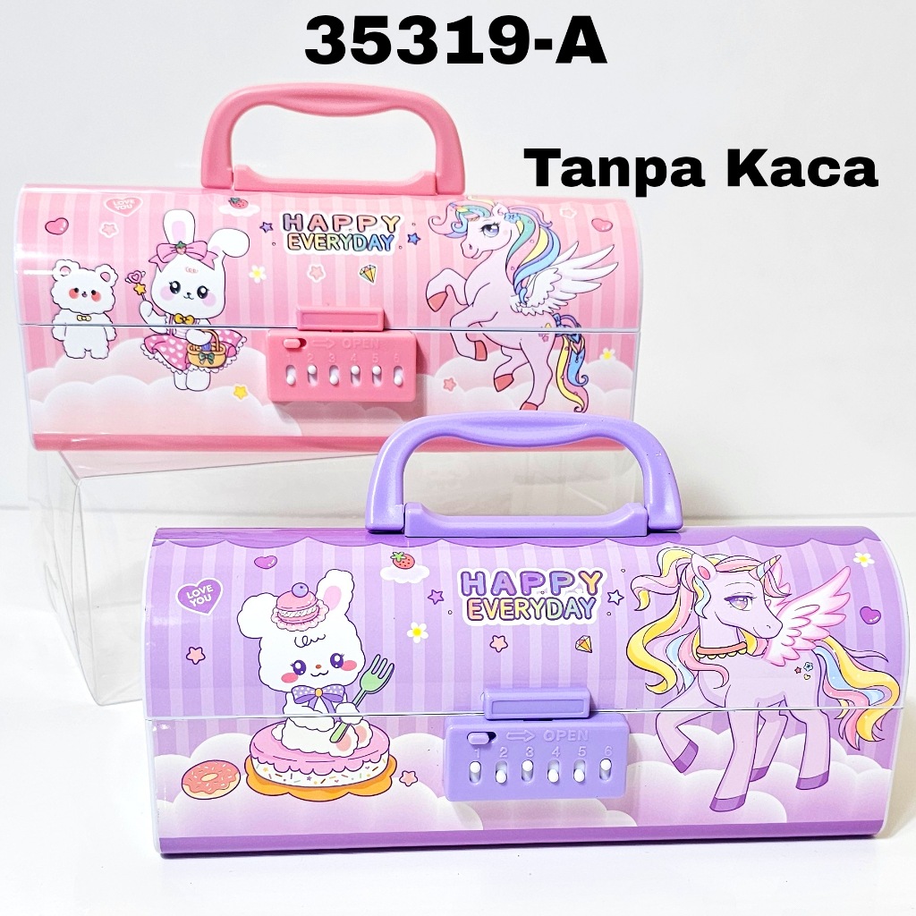 

MJ Kotak Pensil Plastik Kode KAX300/Tempat Pensil/Tepak/Pensil Case