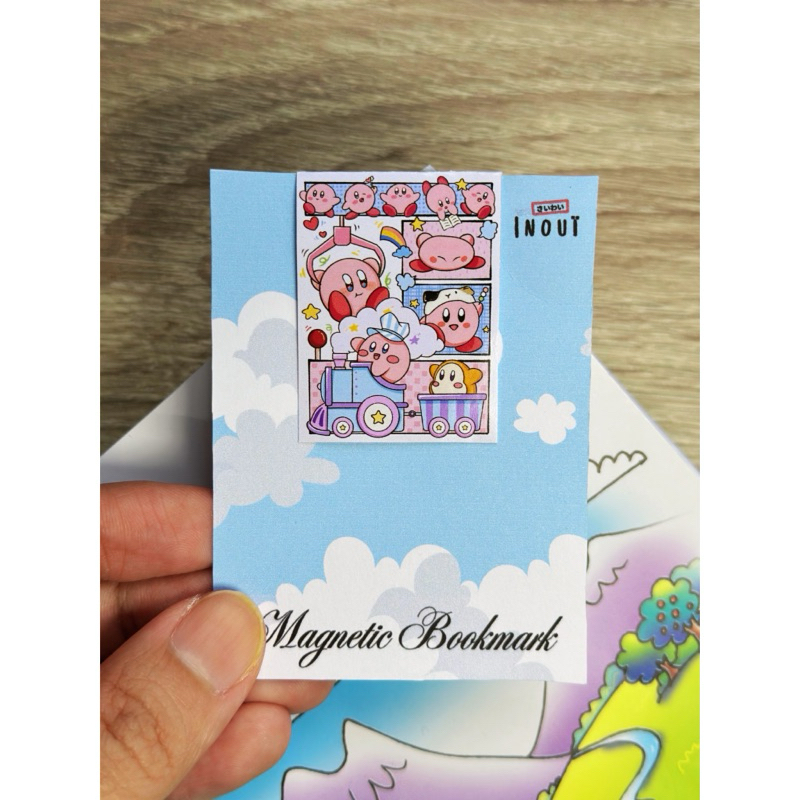 

Magnetic Bookmark Kirby - Pembatas Buku Gambar Karakter Kartun Lucu Game Kirby's