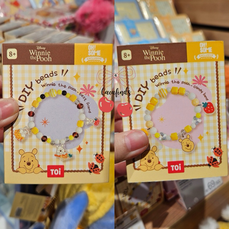 OHSOME x Winnie The Pooh‼️DIY Beads Bracelet Gelang Disney Winnie The Pooh Collections (Best Friend 