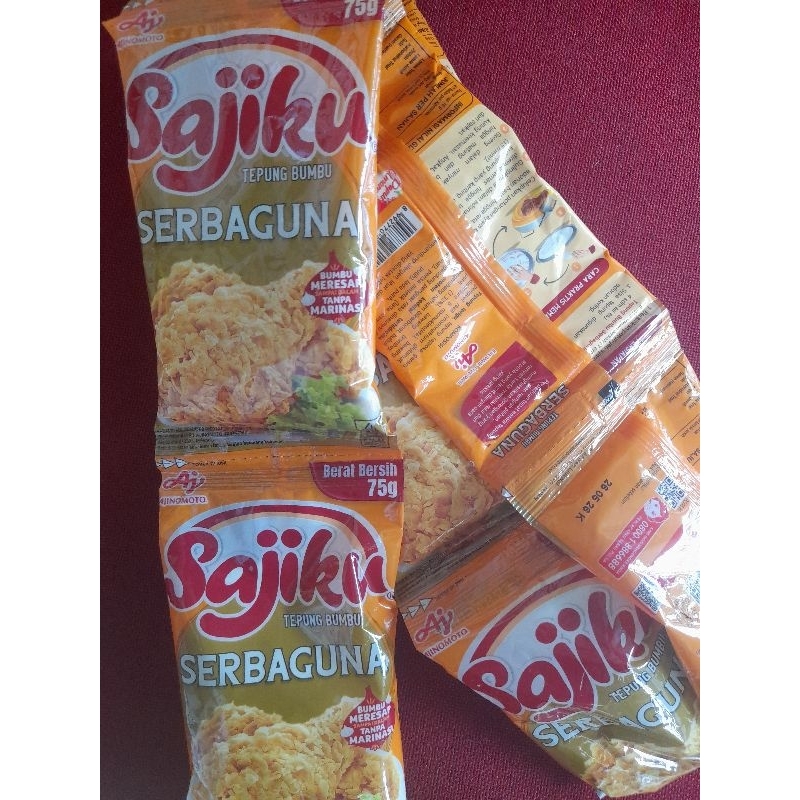 

Tepung Sajiku Serbaguna 75gr || ECER PER PCS