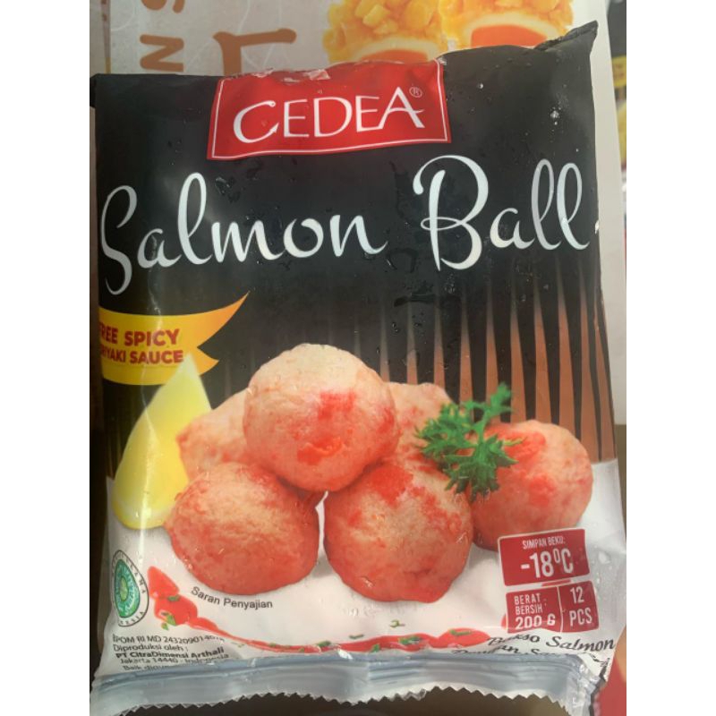 

Cedea Salmon Ball 200gr