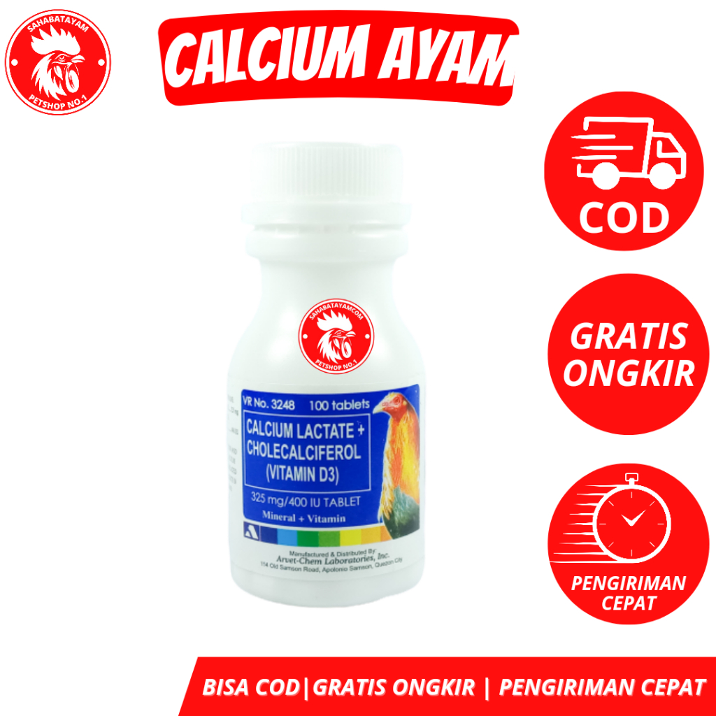 Calsium Filipin Obat Tulang Ayam Penguat Tulang Ayam