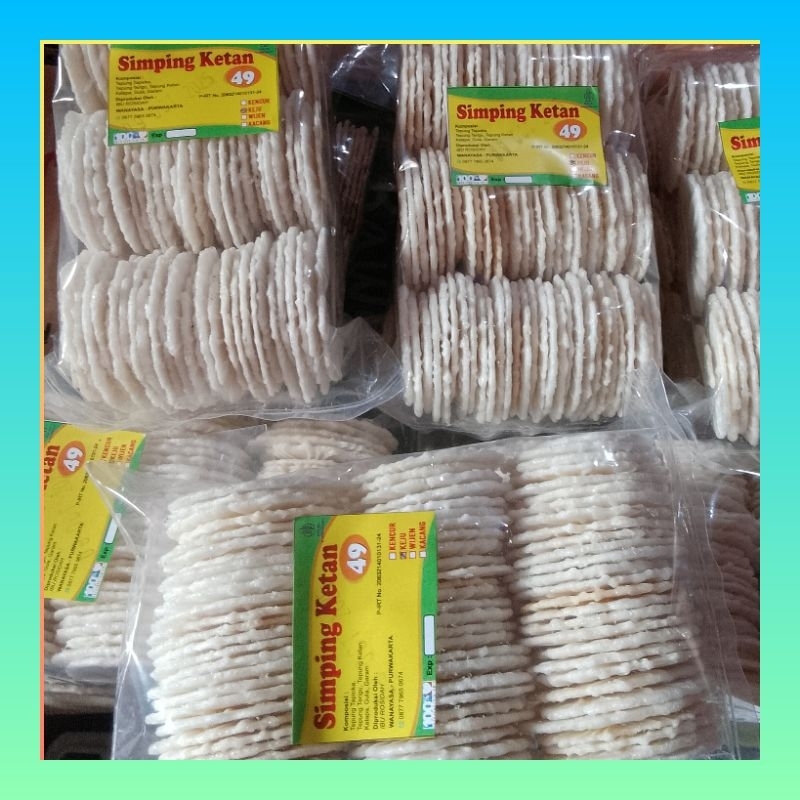 

Paket usaha 50 pcs Simping ketan bakar panggang rasa kencur | Simping ketan bakar rasa kencur | cemilan panggang bakar | Snack diet panggang