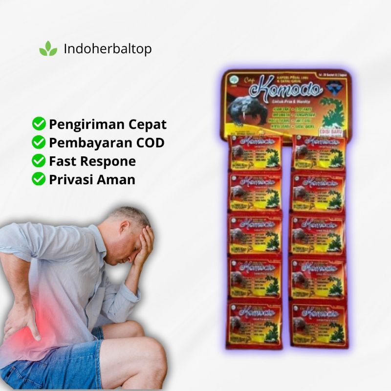 

Komodo Kapsul Original (Asam Urat)