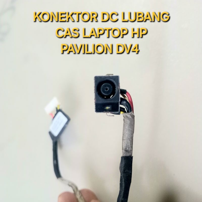 KONEKTOR DC LUBANG CAS LAPTOP HP PAVILION DV4