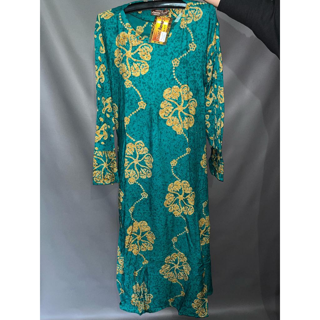 Daster Longdress Jumbo Payung Batik Lawang Sewu dengan Tali - Adem & Nyaman