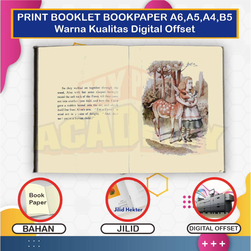 

CETAK BOOKLET / PRINT BOOKLET FULL COLOR A4 B5 A5 A6, STAPLES TENGAH, WARNA KUALITAS DIGITAL OFFSET, KERTAS BOOKPAPER