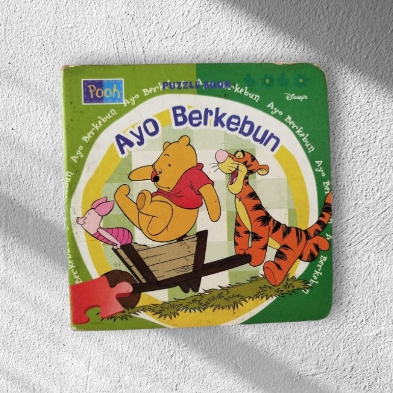 Preloved book - Puzzle book - Ayo berkebun