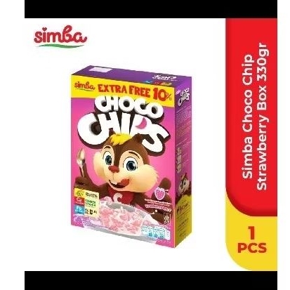 

Simba cereal sarapan choco chips strawberry magic rainbow