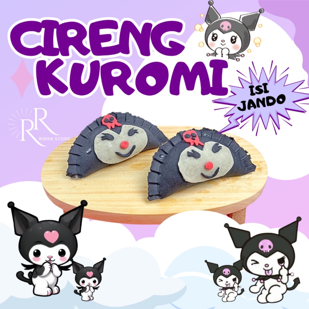 

Cireng Kuromi Isi Jando 2 Pcs Pedas Imut Kyutt Banget Tinggal Goreng Praktis Food Frozen Karakter Sanrio