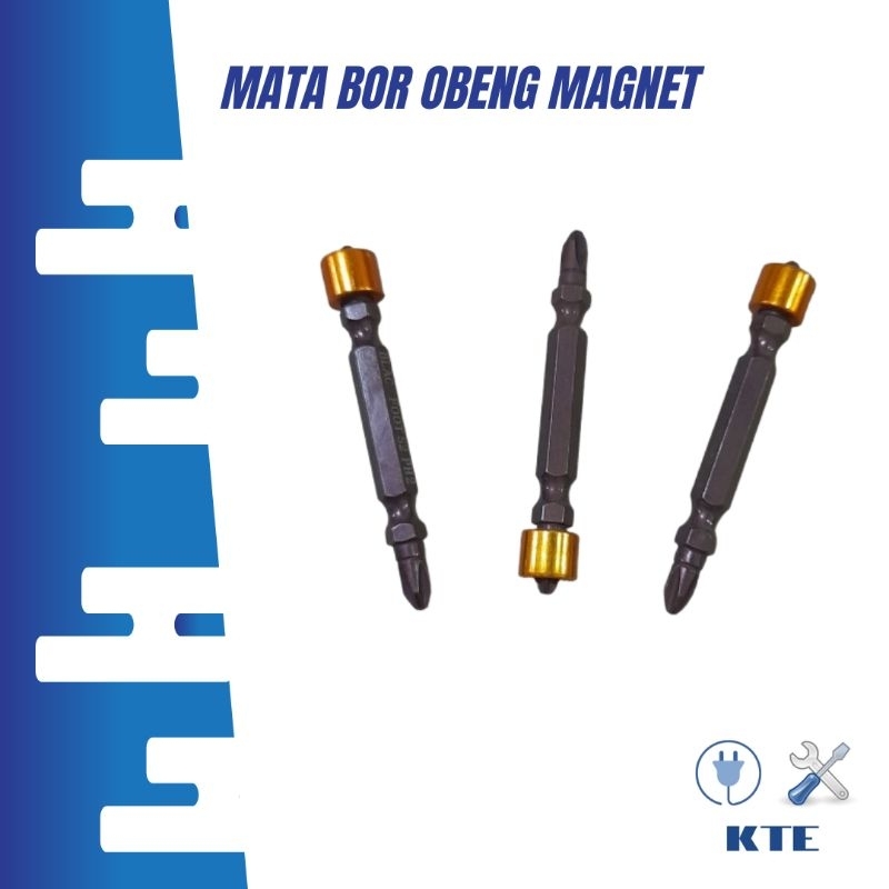 Mata bor obeng magnet
