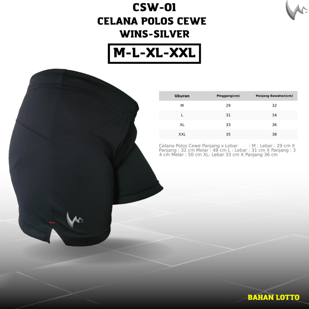 CSW Celana Cewe Sexy Celana Olahraga Wanita Celana Badminton Cewe Celana Volly Sexy