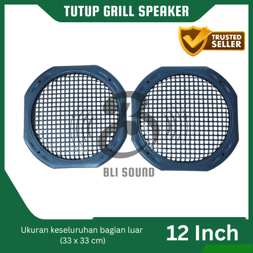 TUTUP GRILL SPEAKER RAM BOX PIGURA 12 INCH 12IN 12" (2 PCS)