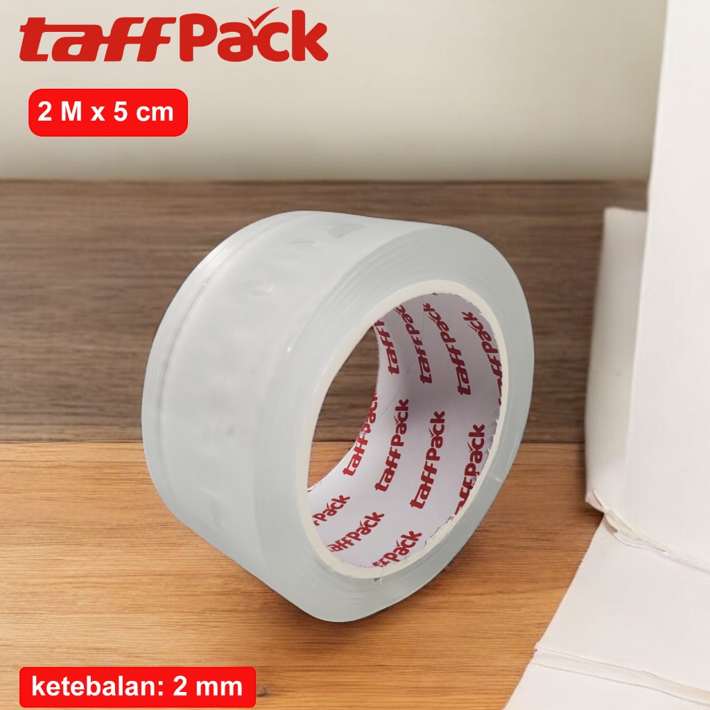 

TaffPACK Double Tape Perekat Acrylic Nano Washable Adhesive 2M