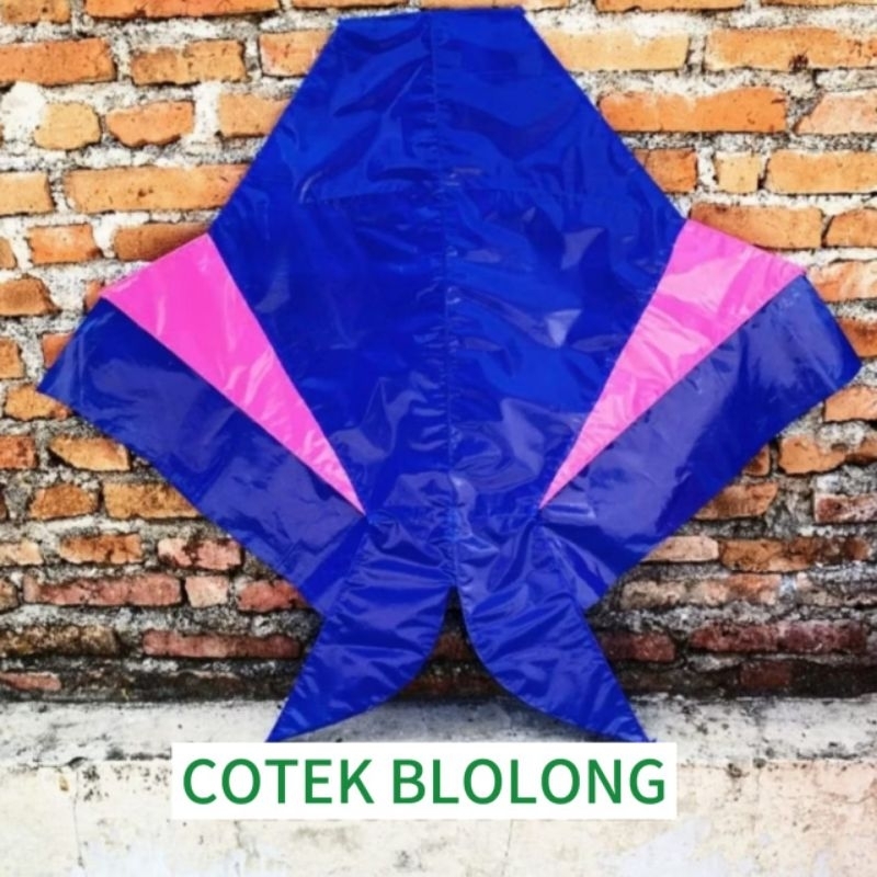 layangan cotek belolong knockdown 1 meter