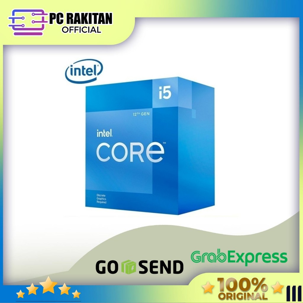 INTEL PROCESSOR I5 12400F LGA1700 BOX / TRAY