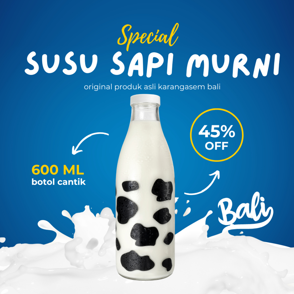 

[600ML] SUSU SAPI BALI PREMIUM