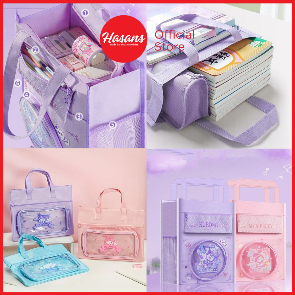 

Tas Dokumen / File Bag Sanrio / File Bag Lucu / Tas Sekolah / Tas Jinjing Sanrio / Totebag Sanrio / Tas Serbaguna / Tas laptop Sanrio / Tas Gambar Sanrio / School Bag Sanrio / Tas Anak-Anak / Joytop File Bag