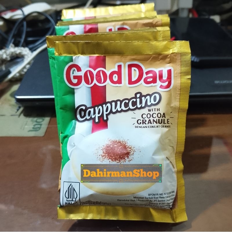 

goodday cappucino 1 renceng 10 scahet