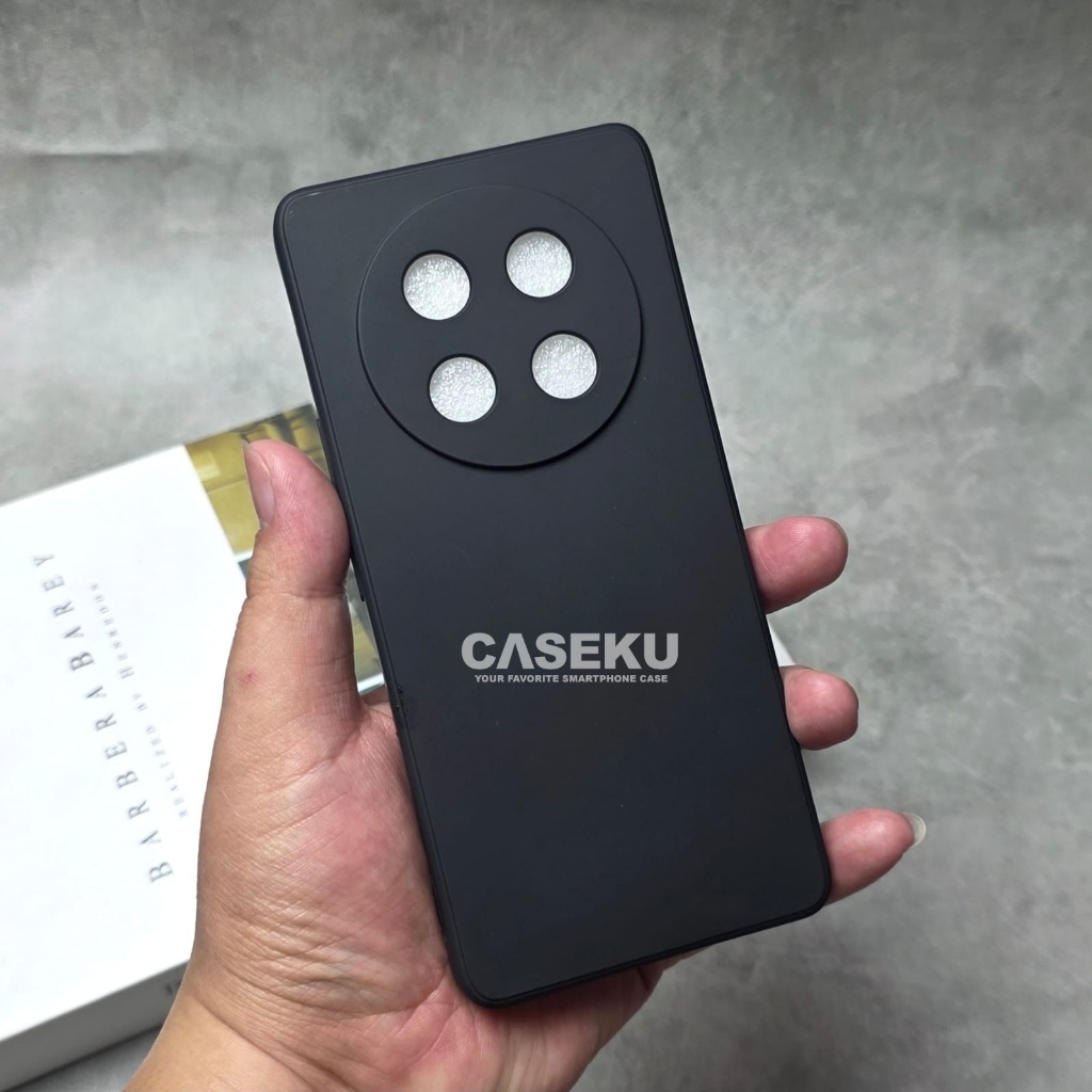 Case Honor X6C Honor X7D Honor X9C Case Softcase Candy Macaron Square Black Polos Case Honor X6C Hon