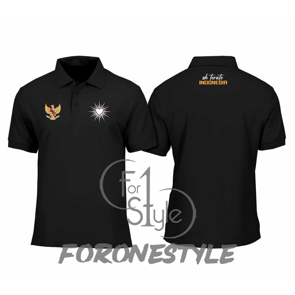 Baju Kaos PSHT SH Terate - POLO SHIRT PSHT SH TERATE INDONESIA - POLO BERKERAH PSHT SH TERATE INDONE