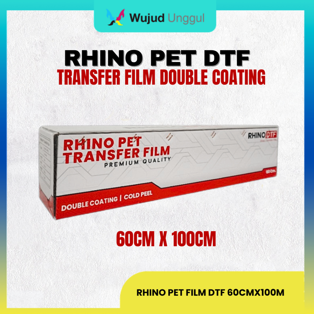 

RHINO PET FILM DTF 60CM x 100M