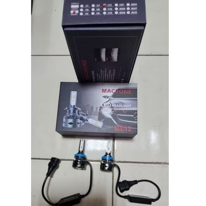 LAMPU LED MOBIL MACRONE MC 12 H11 NEW