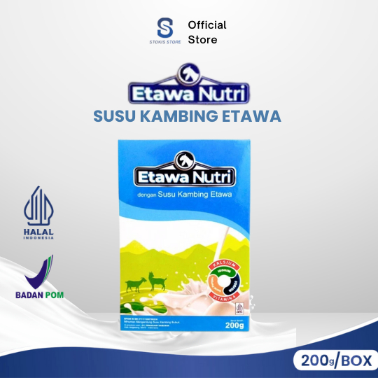 

Etawa Nutri Susu Kambing Asli 200gr – Tanpa Tambahan Gula 100% Original