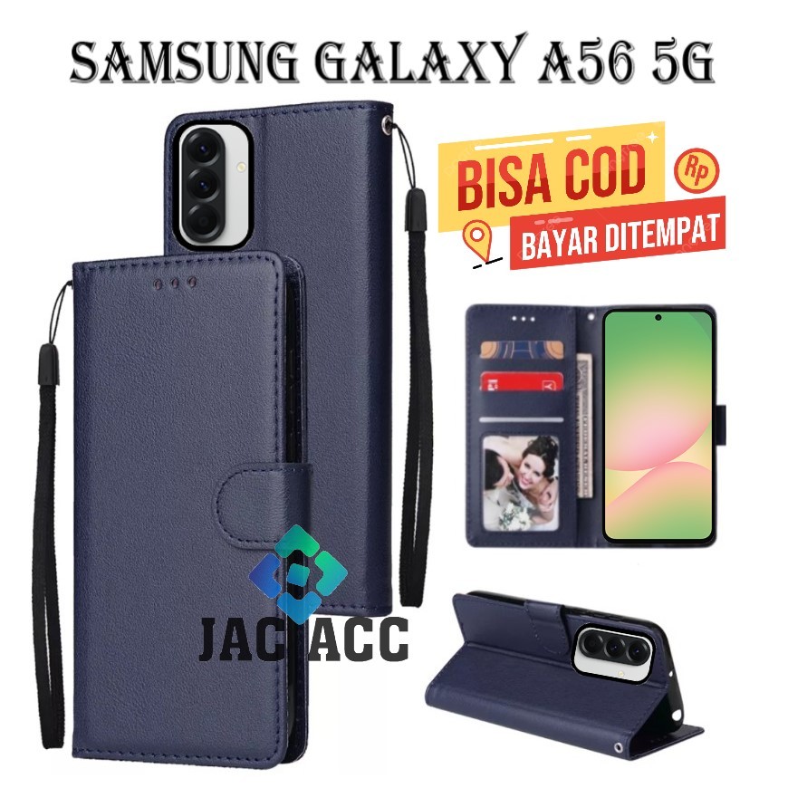 FLIP CASE HP PREMIUM UNTUK SAMSUNG GALAXY A56 5G LEATHER FLIP CASE HP PREMIUM UNTUK SAMSUNG A56 5G