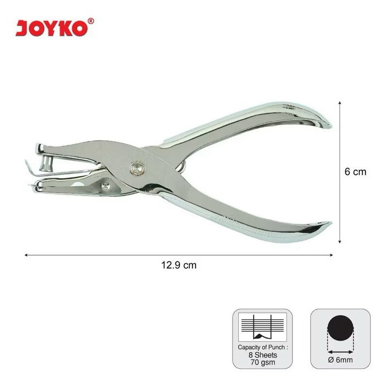 

JOYKO Pembolong kertas / Pelubang ketas One Hole Punch PU-34