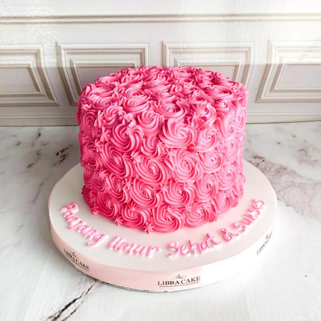 

Kue Ulang Tahun/Birthday cake/Kue Ultah Tema flower Pink/Kue Birthday Jakarta/Kue Flower Pink