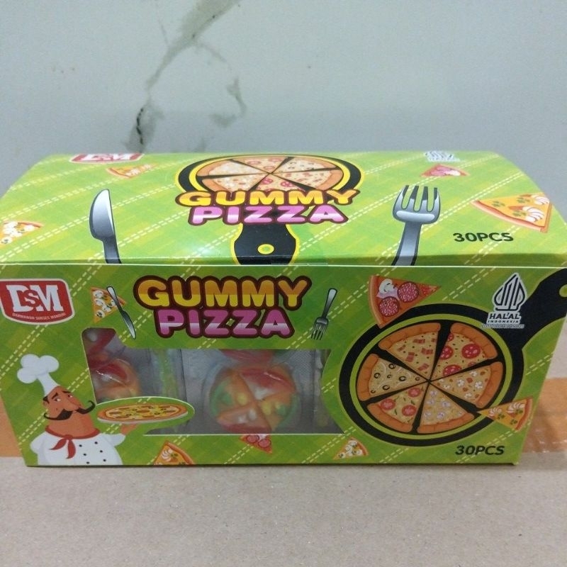 

DSM Gummy Pizza ( isi 30 pcs)