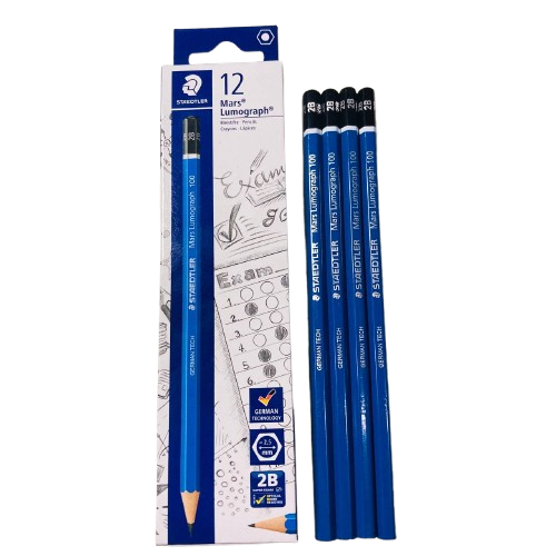 

STAEDTLER 2B Pensil Kayu 1 lusin