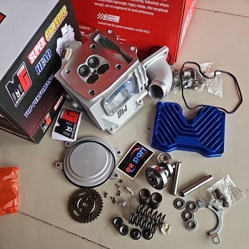 Head 4 klep kharisma supra 125 kirana kph mx