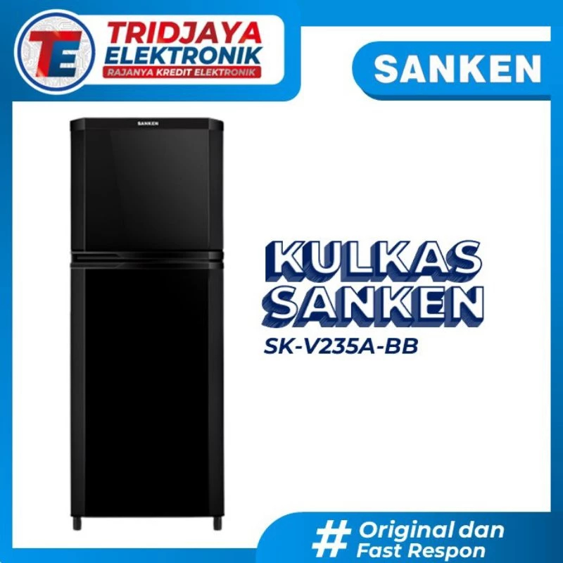 Kulkas Sanken SK-V235A-BB / SK-V237F-RD Termurah garansi resmi