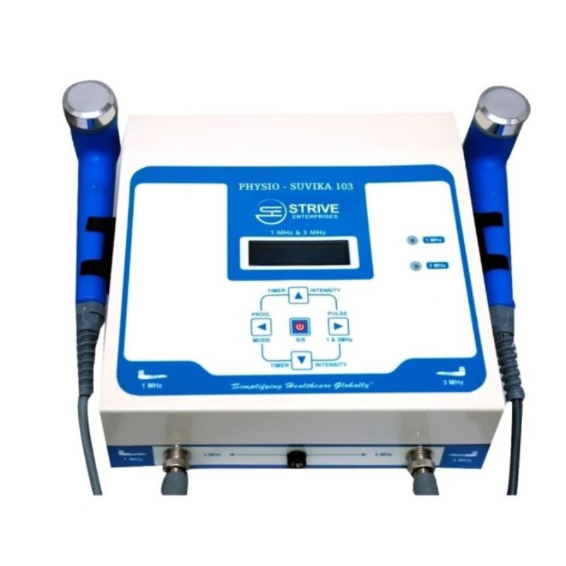 1 Mhz & 3 Mhz Physiotherapy Therapy Machine Pain Relief Therapeutic Ultrasound