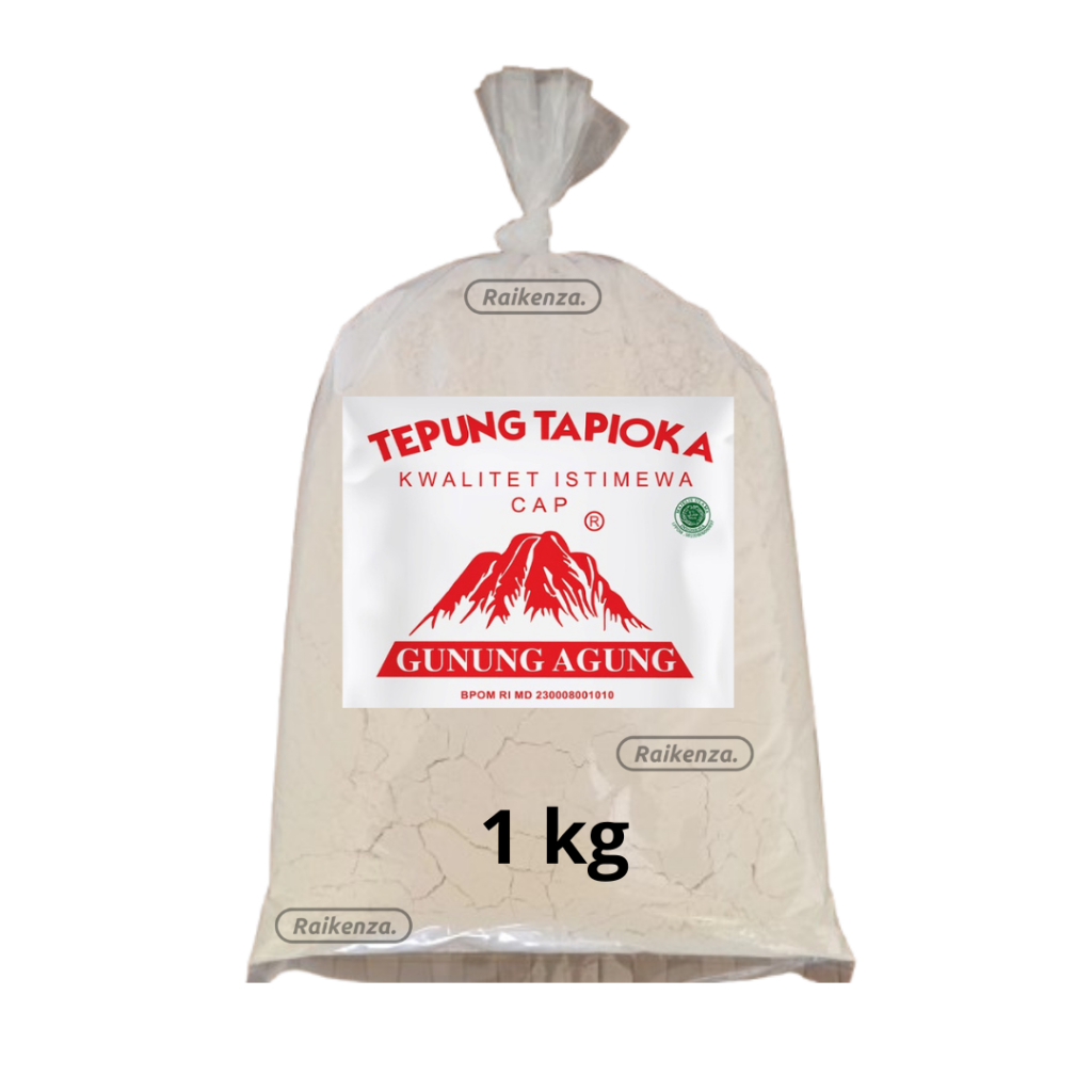 

Tepung Sagu Curah Kemasan 1 Kg Cap Gunung Agung