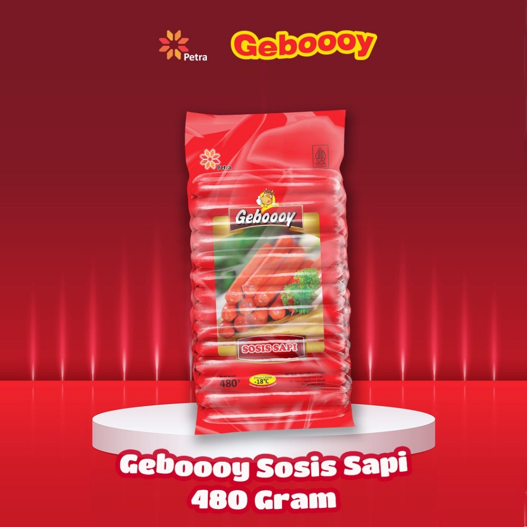 

Geboooy Sosis Sapi 480 Gram