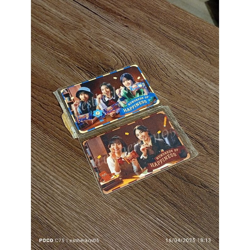 PC PhotoCard Tango x JKT48 versi Photo Group