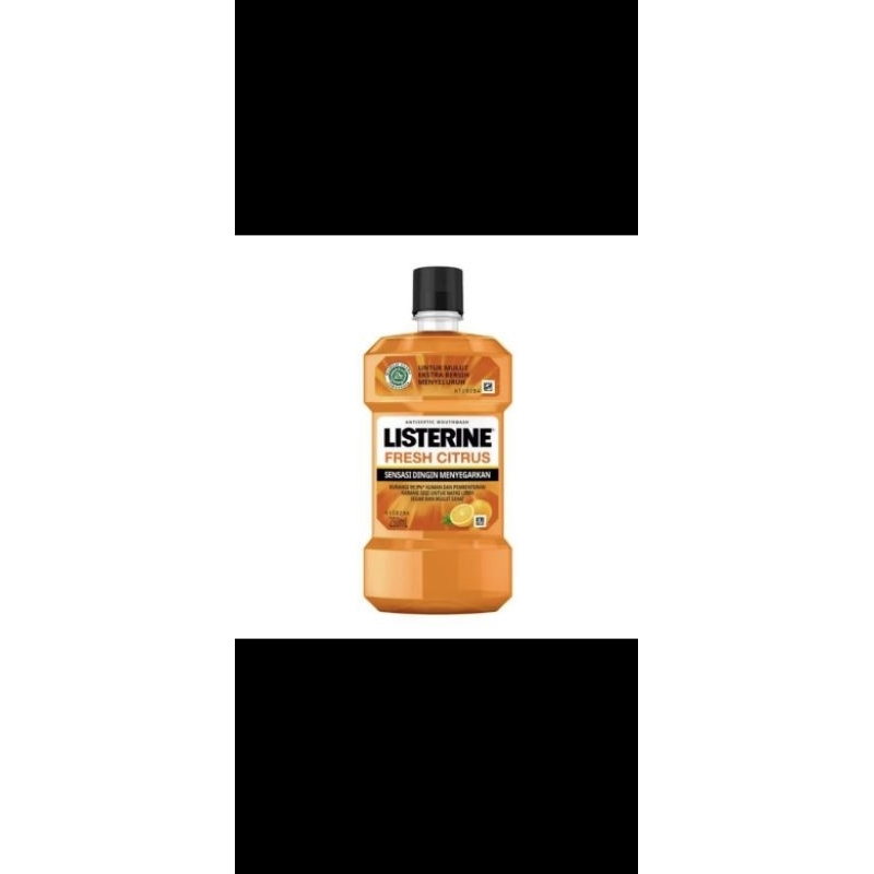 Listerine fresh citrus 250ml