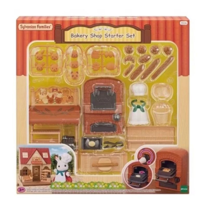 sylvanian families bakery shop starter set sale