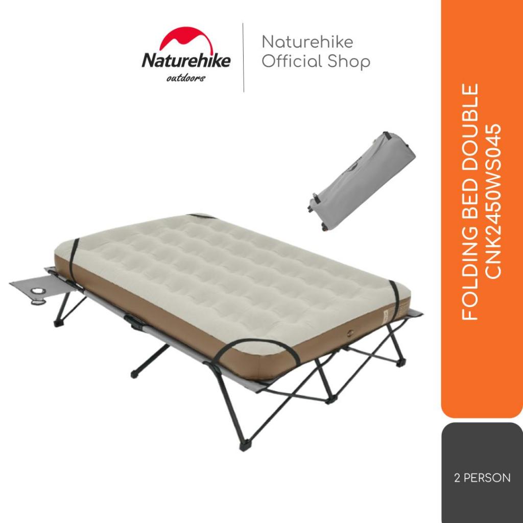 KASUR ANGIN DOUBLE PLUS FOLDING BAD SET CAMPING NATUREHIKE CNK2450WS045