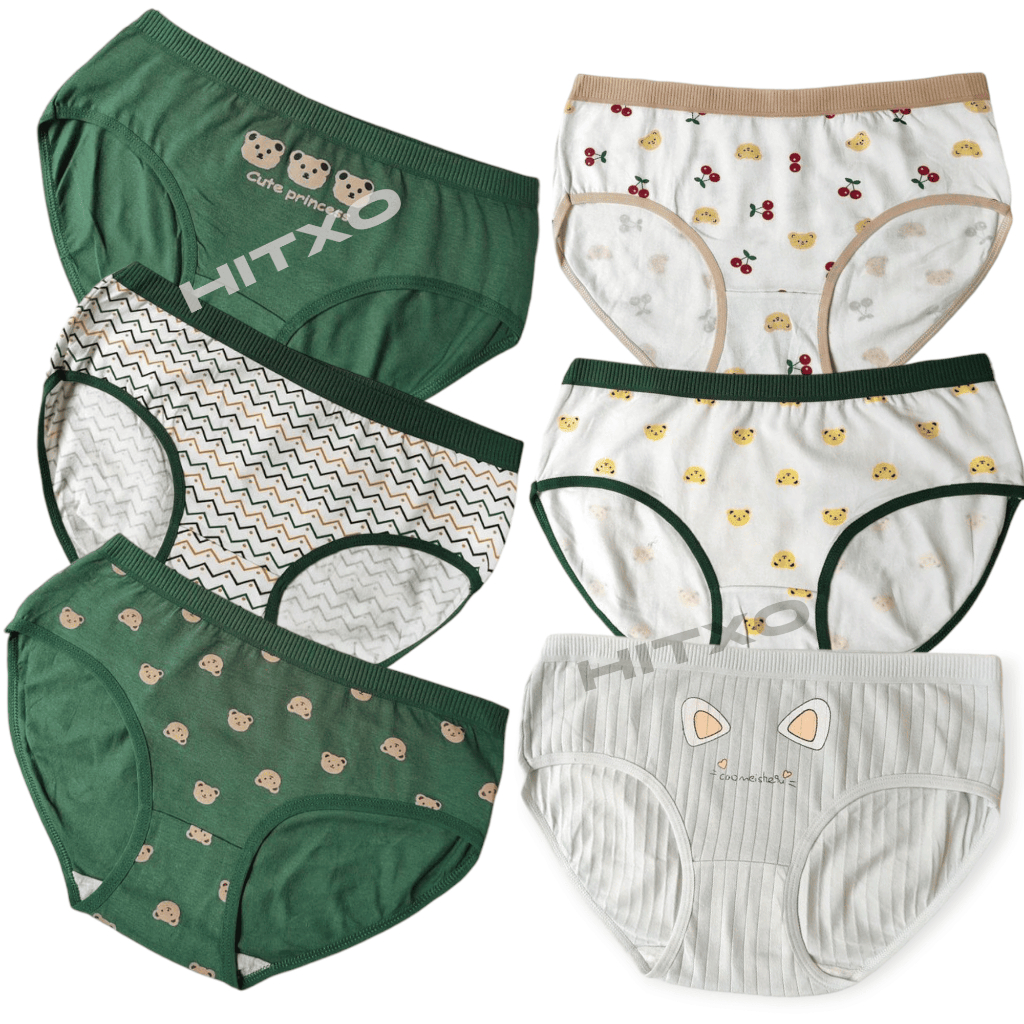 4 Pcs Celana Dalam Wanita Jepang Cd Bekini Cewek Import