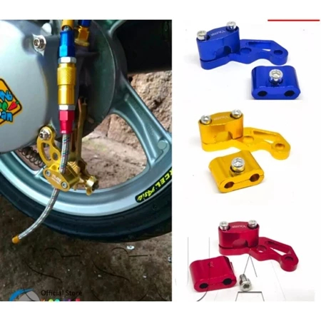 kleman selang rem depan belakang breket selang rem depan belakang kleman selang rem cnc