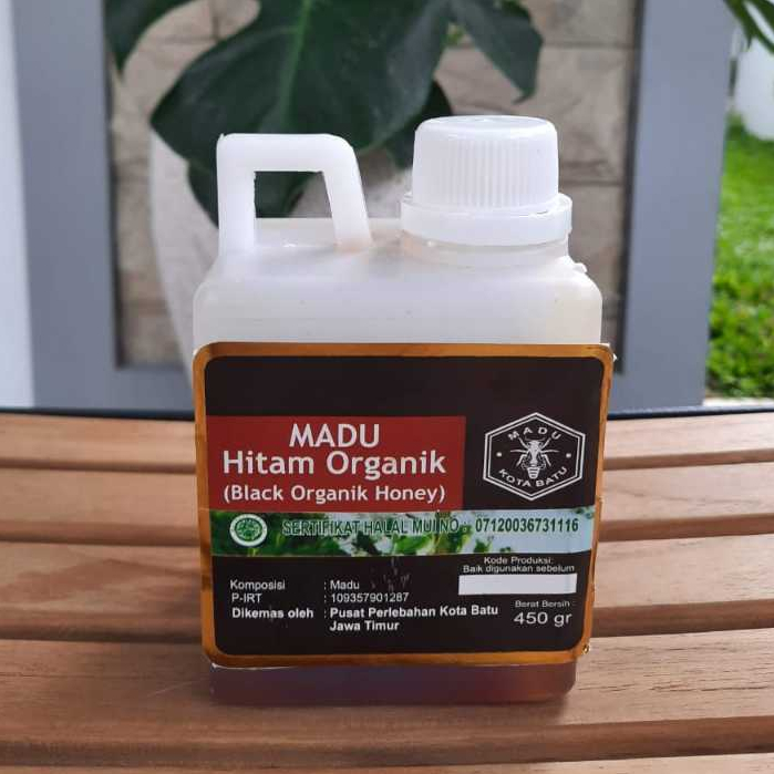 

Madu Hitam Organik, madu Hutan Asli, Murni Kemasan Jerigen Berat 450gr #Omah_MaduMurni