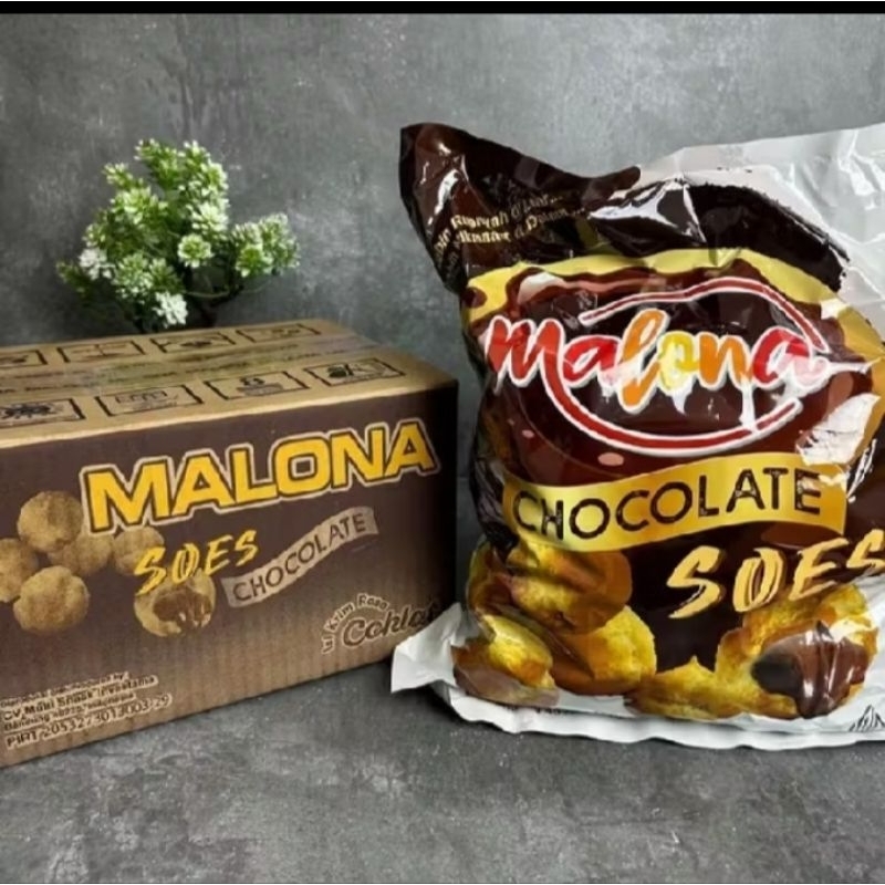 

Snack Soes Coklat 500g/1kg cemilan makan Kue Soes kering