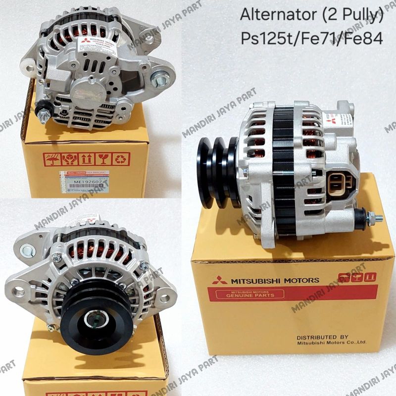 ALTERNATOR ASSY - DINAMO AMPERE CANTER TURBO PS125/110/136/FE71 FE84 ORIGINAL ME192607