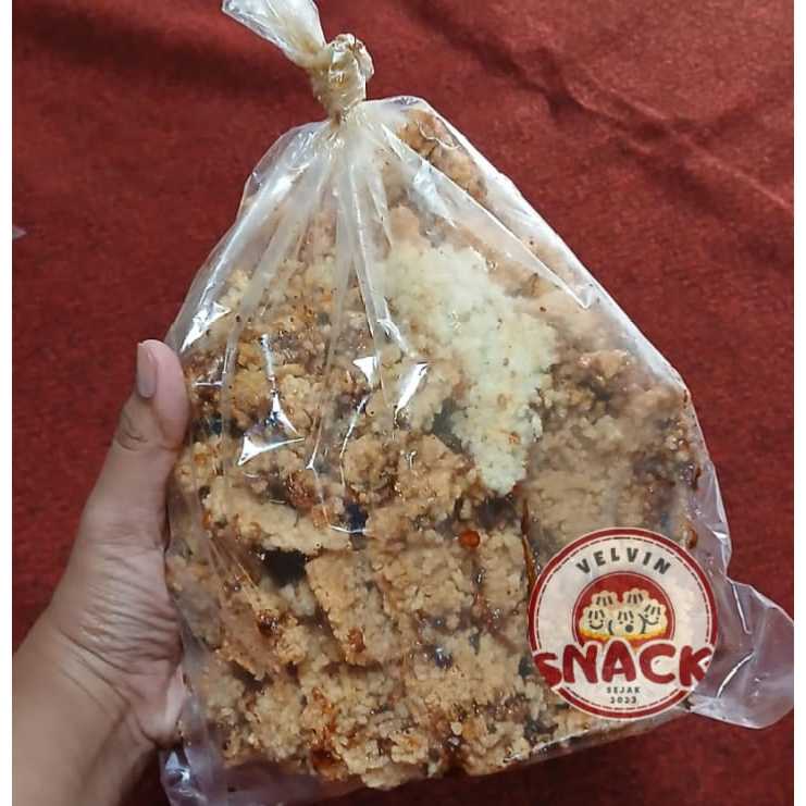 INTIP GORENG/KERAK NASI REMUKAN/PATAHAN ASIN MANIS KHAS SOLO