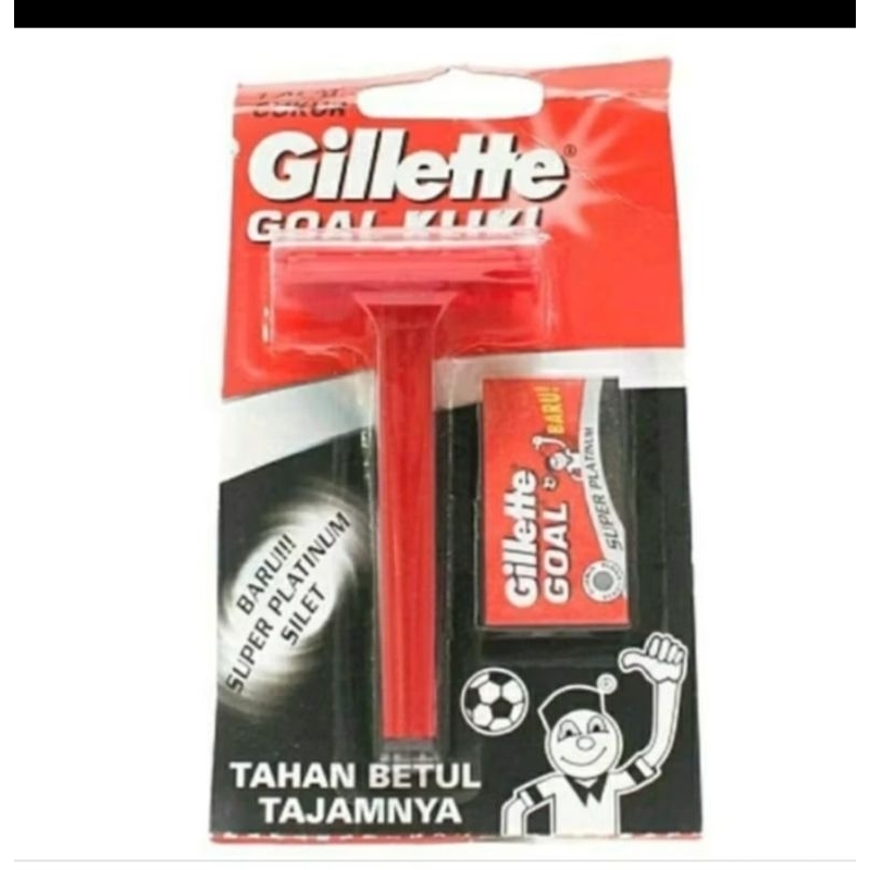 Gillette goal klik 1pcs/Gillette goal klik silet bisa di isi ulang